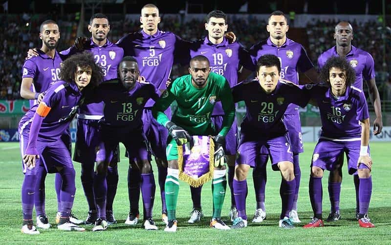 سفید و بنفش پوشان امارات - لیگ قهرمانان آسیا - باشگاه اماراتی - تیم عمر عبدالرحمان