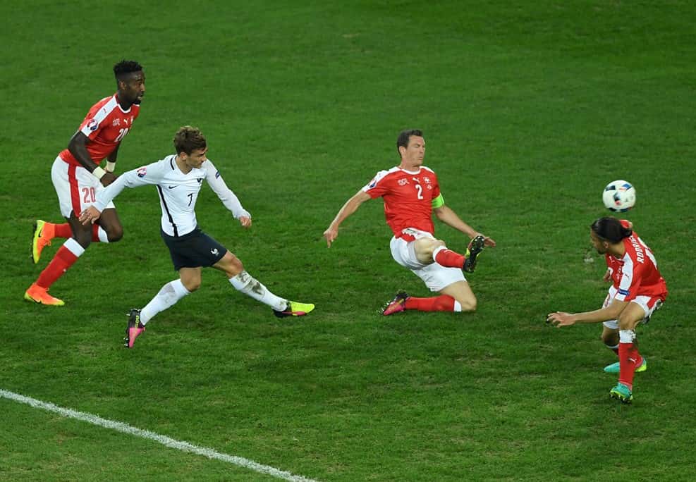 گزارش تصویری: فرانسه 0 - 0 سوئیس