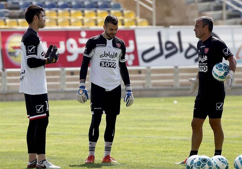 پرسپولیس-دروازه بان پرسپولیس-تمرینات پرسپولیس