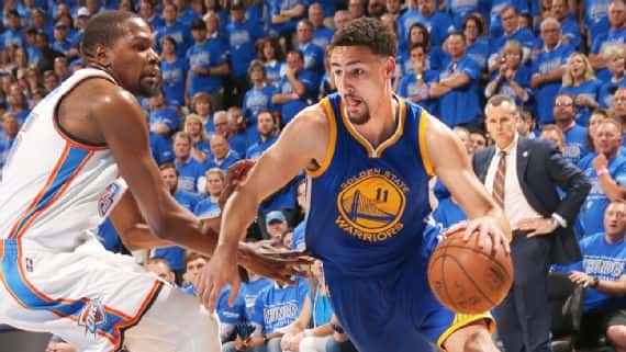 بسکتبال NBA؛ کلی تامپسون: نوع بازی من به خاطر حضور کوین دورانت تغییر نخواهد کرد