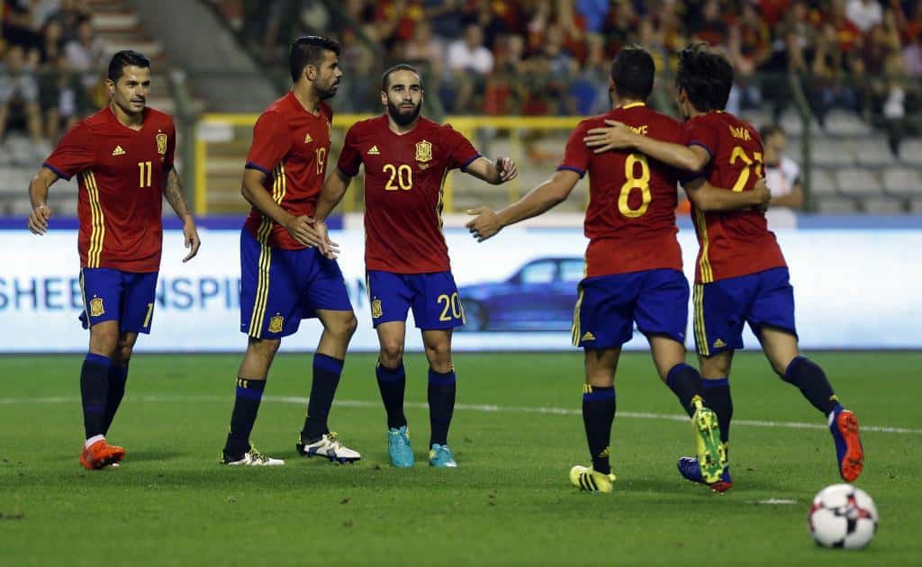 بلژیک 0 - 2 اسپانیا؛ جدال دو سرمربی جدید را لوپتگی پیروز شد