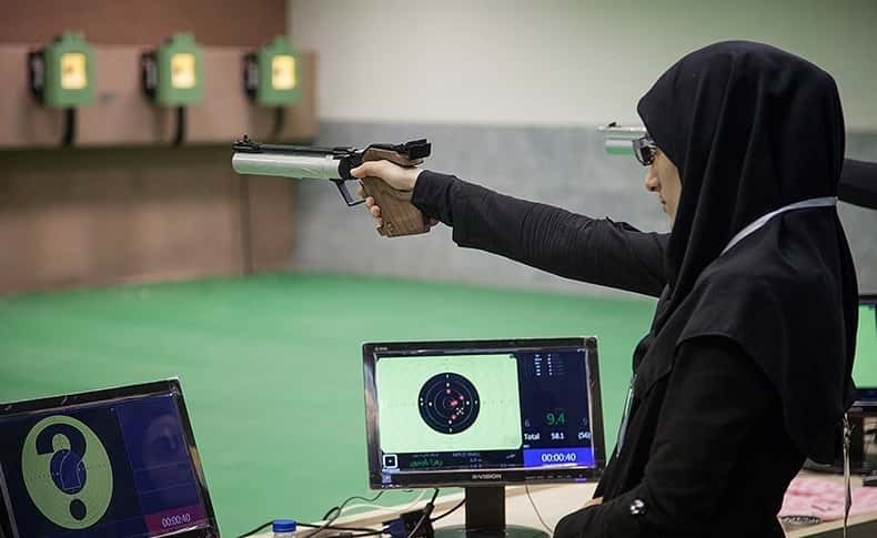 مسابقات تیر اندازی قهرمانی آسیا-صعود کرم زاده