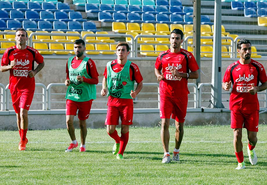 تمرین - پرسپولیس - لیگ برتر - ایران