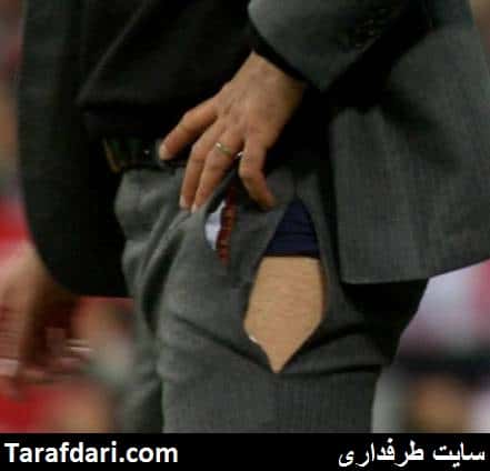 عکس روز؛ وقتی شلوار تنگ گواردیولا پاره می شود