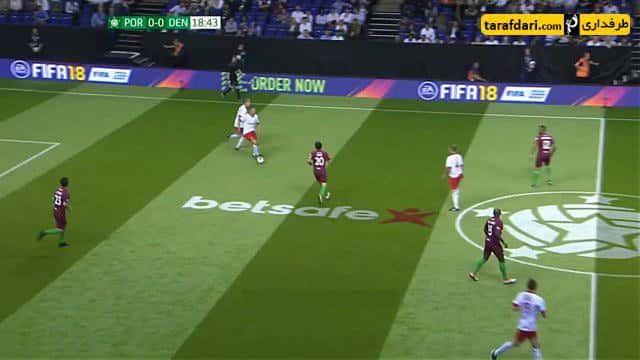 گل های بازی اسطوره های دانمارک 6-4 اسطوره های پرتغال (Star Sixes)