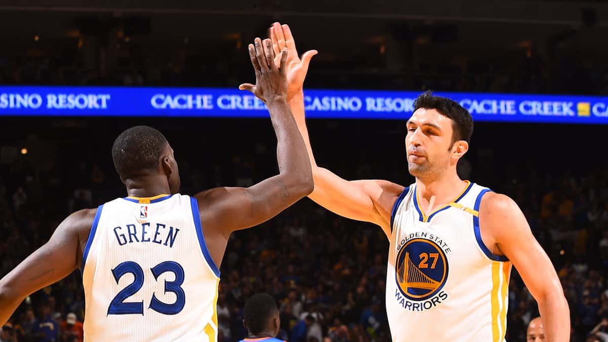 زازا پاچولیا - گرین - گلدن استیت وریرز - بسکتبال ان بی ای - بسکتبال NBA
