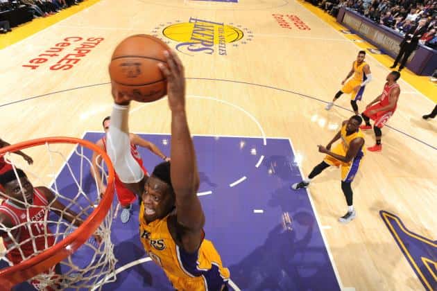 بسکتبال NBA؛ هیوستون راکتس 114 - 120 لس آنجلس لیکرز ؛ پیروزی لس انجلس در اولین بازی بدونِ کوبی