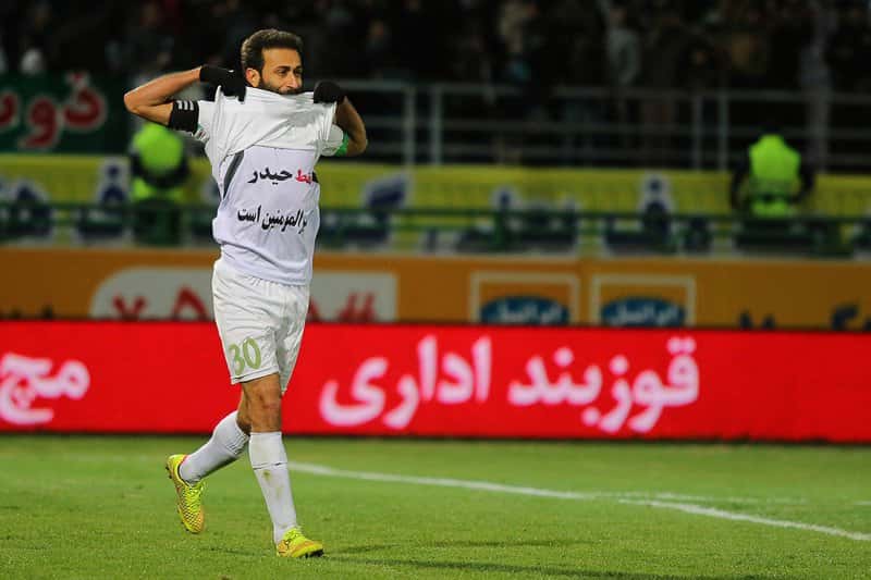 گسترش فولاد 0-1 ذوب آهن؛ صعود به یک چهارم با فرصت طلبی رجب زاده