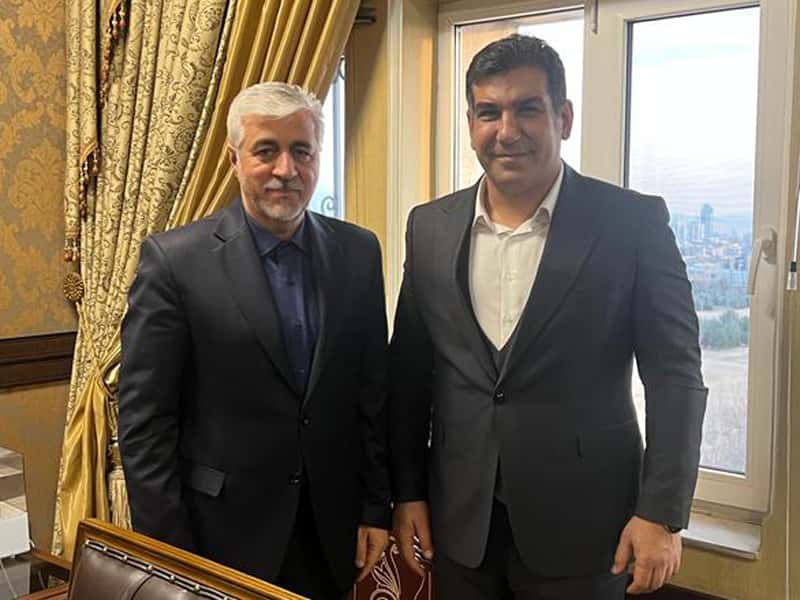 دیدار سرپرست فدراسیون بوکس با وزیر ورزش/ موافقت سجادی با احداث خوابگاه بوکس