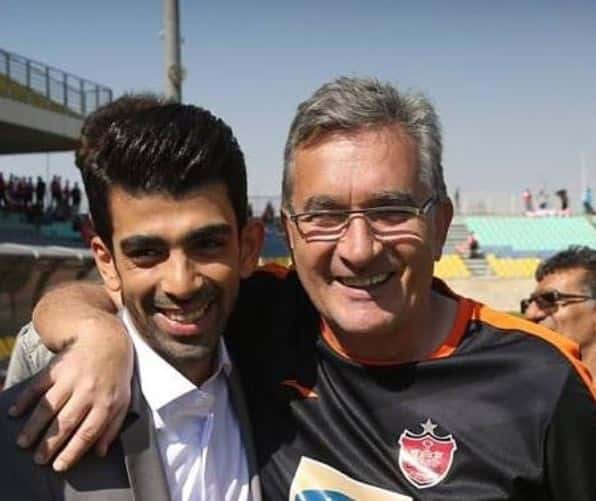 پرسپولیس-قهرمان شنا-سرمربی پرسپولیس