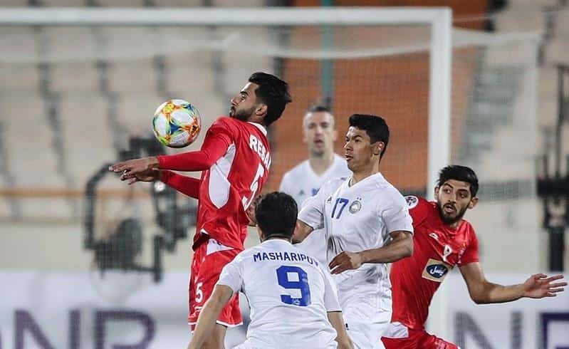 فوتبال ایران-لیگ قهرمانان آسیا-بازی پرسپولیس و پاختاکور