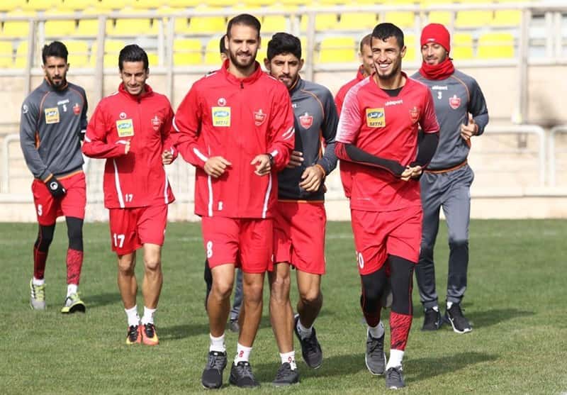 پرسپولیس-تیم فوتبال پرسپولیس-تمرینات پرسپولیس