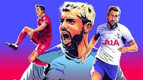 10 مهاجم نوک برتر سال 2019 از نگاه ESPN؛ سرخیو آگوئرو بهترین شد
