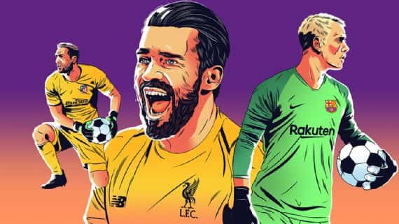 10 دروازه بان برتر سال 2019 از نگاه ESPN؛ آلیسون بکر بهترین شد