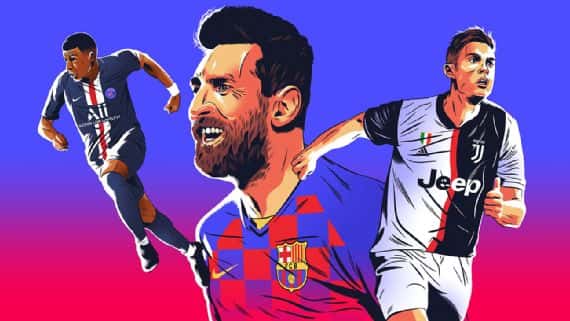 10 مهاجم مکمل برتر سال 2019 از نگاه ESPN؛ لیونل مسی بهترین شد
