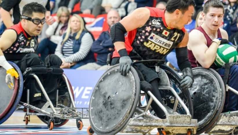 راگبی با ویلچر-پاراالمپیک-توکیو2020-Wheelchair rugby-para olympic-tokyo2020