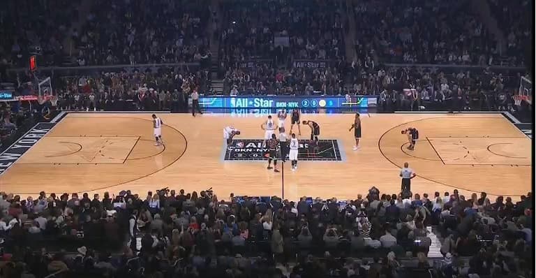 فول مچ بازی بسکتبال NBA All Star- کنفرانس غرب 163 - 158 کنفرانس شرق