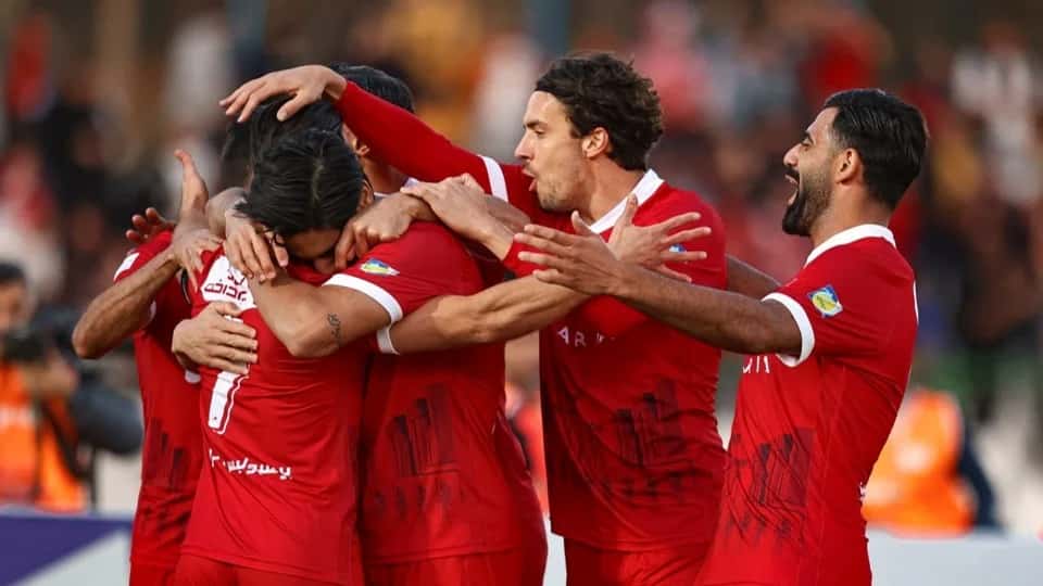 حضور هافبک اروپایی در تمرینات پرسپولیس