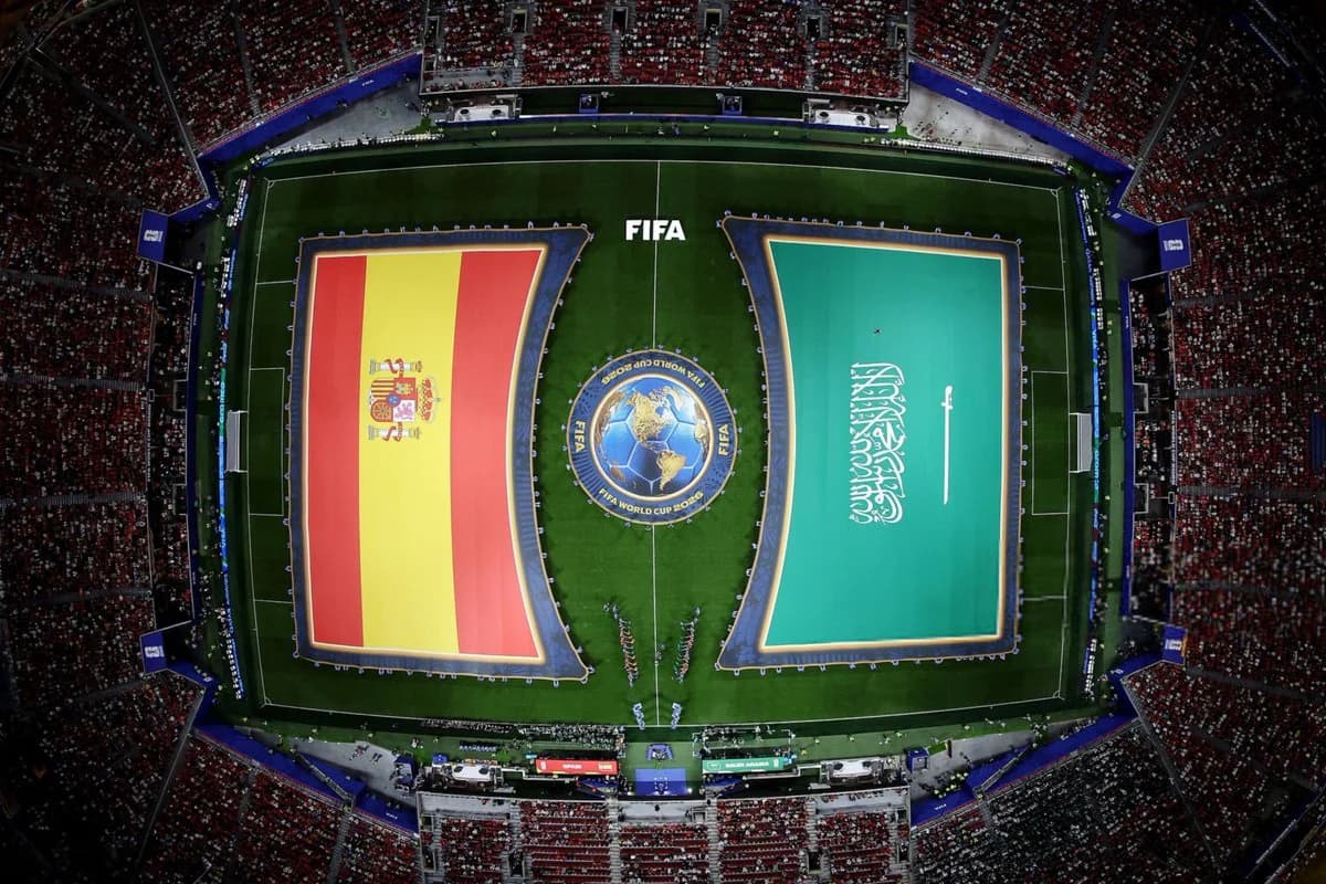 جام جهانی 2026؛ اسپانیا 4-0 عربستان / گزارش تصویری