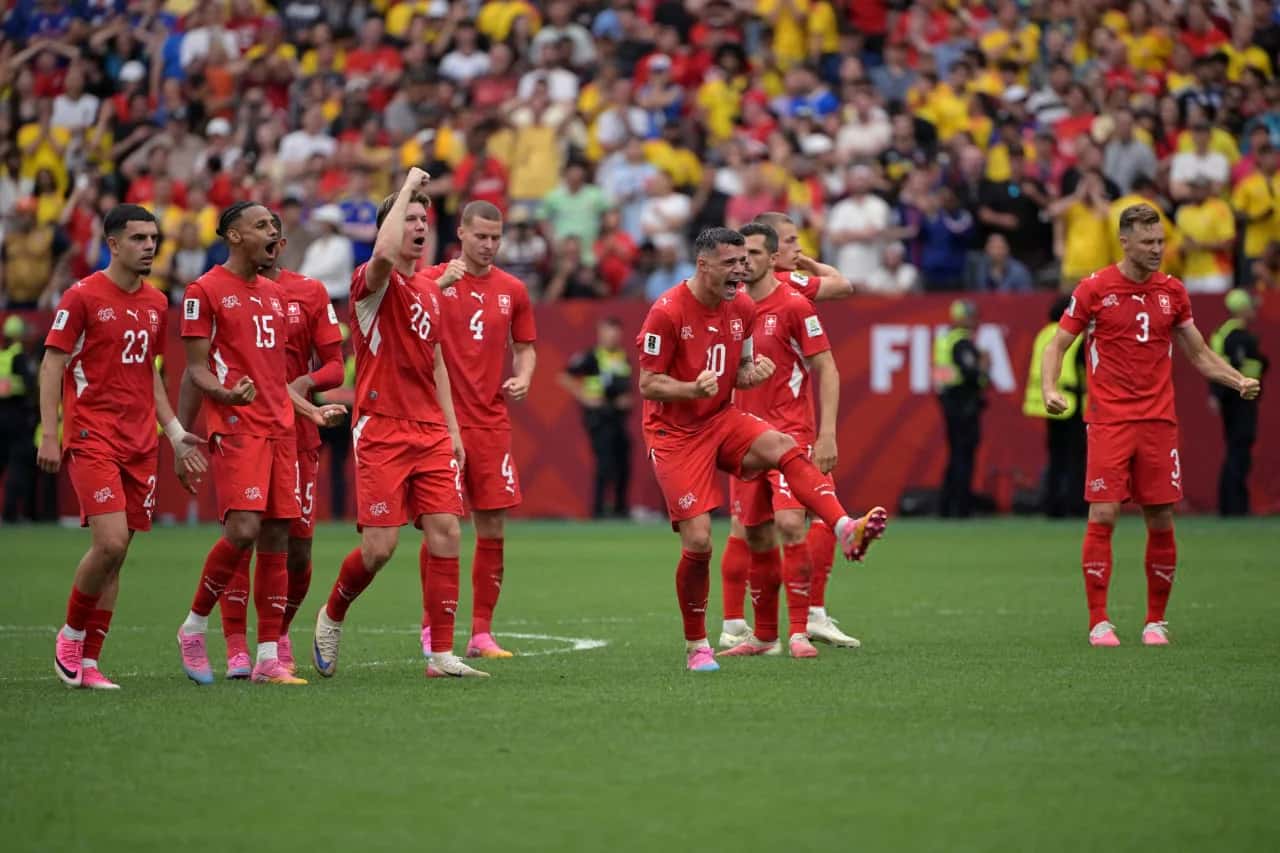 سوئیس (4) 0-0 (3) کلمبیا؛ جدال سرد ونکوور به کام یاکین تمام شد