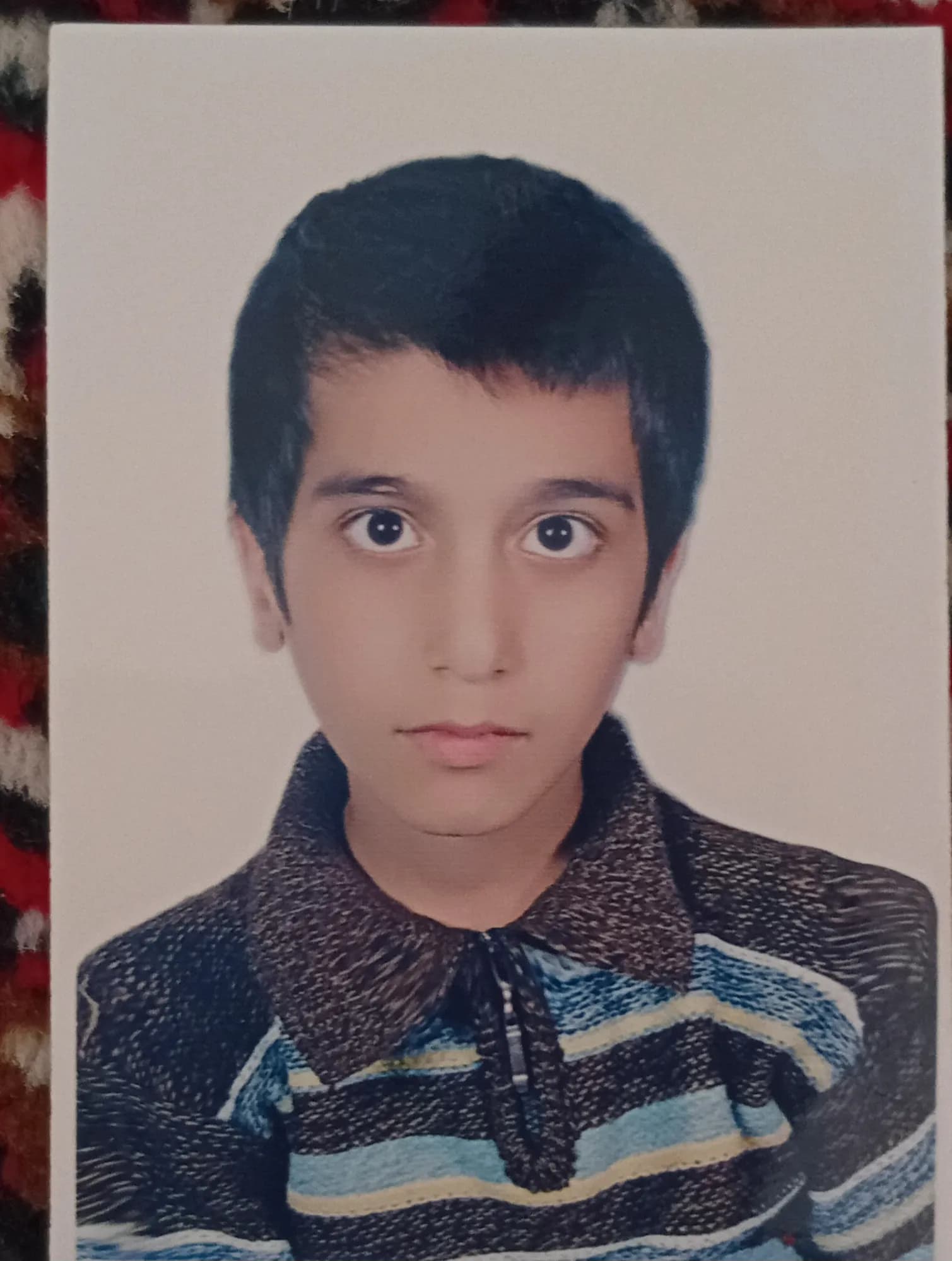 عکس قدیمی کودکی ماموستا ابراهیم مرادی