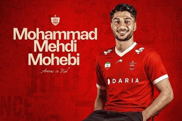 کارت بازی دو بازیکن پرسپولیس صادر شد