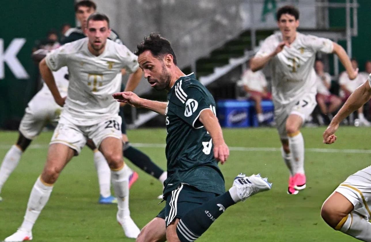 برناردو سیلوا در بازی رئال مادرید و فرانس واروش