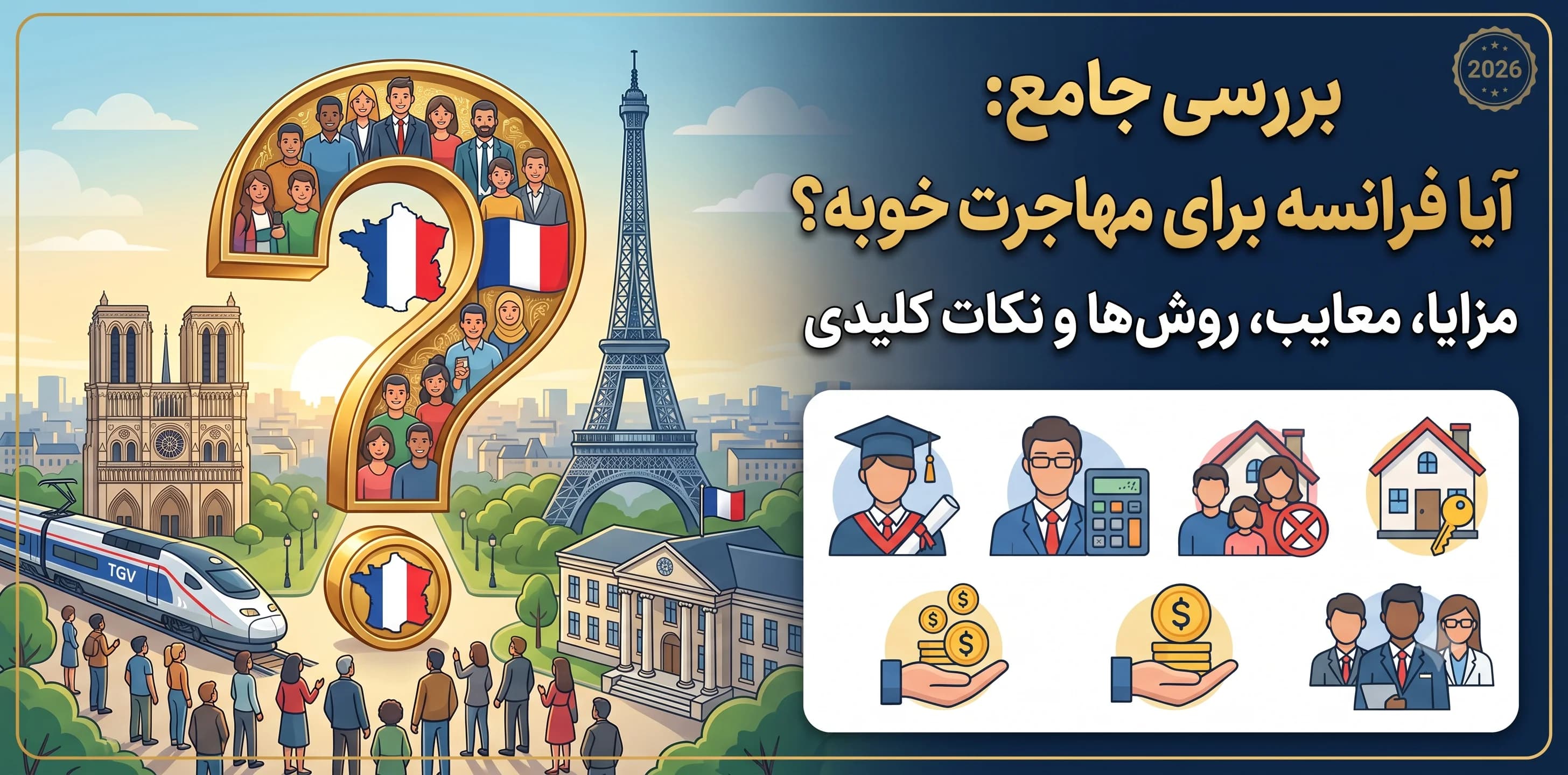 مهاجرت به فرانسه