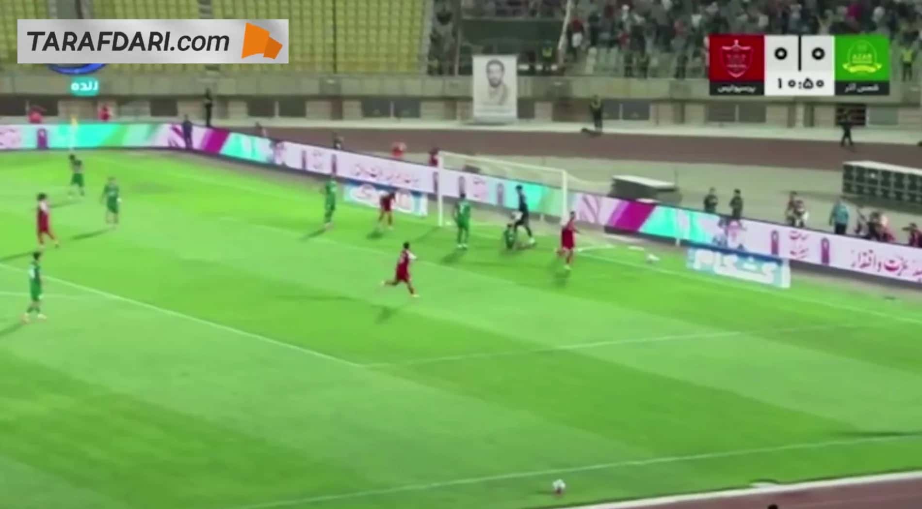 گل اول پرسپولیس به شمس اذر