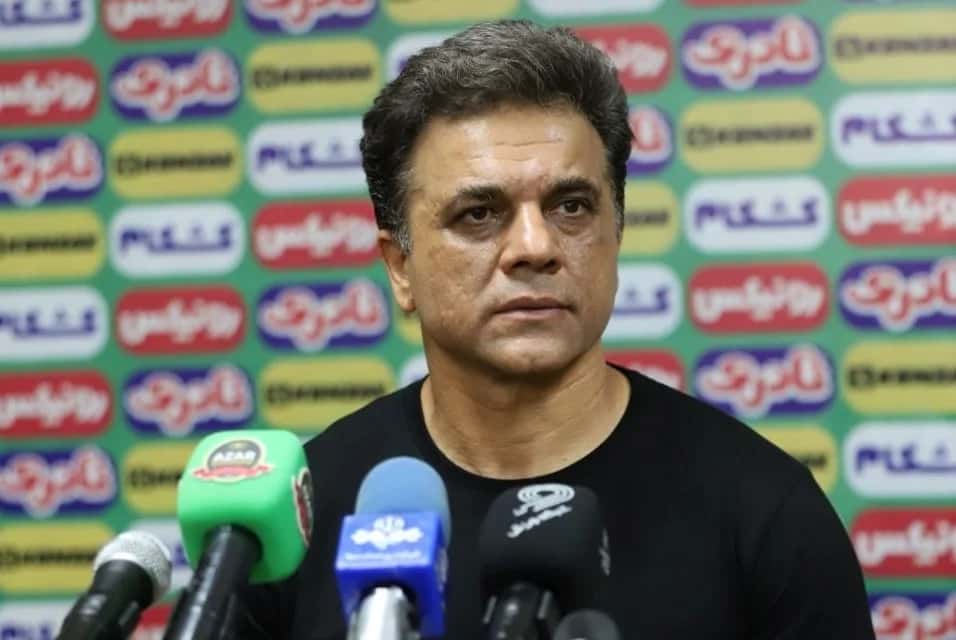 سرمربی شمس آذر: پرسپولیس 190 میلیارد برای 1 بازیکن داده ولی ما کارخانه ماکارونی هستیم و بودجه نداریم