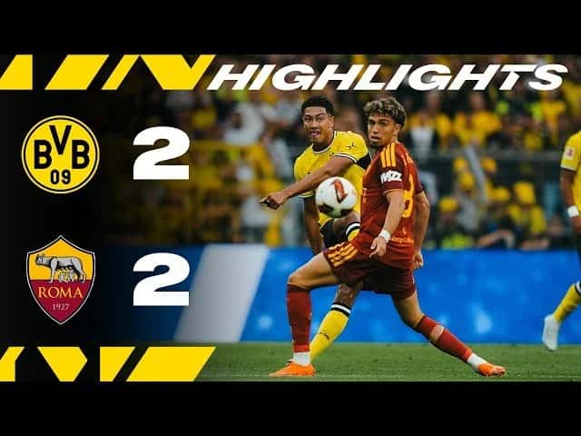 خلاصه بازی دورتموند و رم