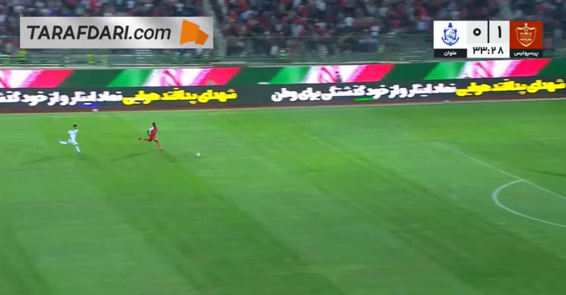 گل دوم پرسپولیس به ملوان