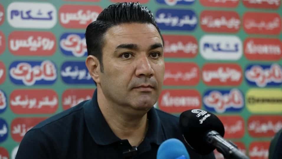 نکونام: برای رقیبان ما فاصله بازی بیشتری گذاشتند؛ گل مغانلو آفساید نبود