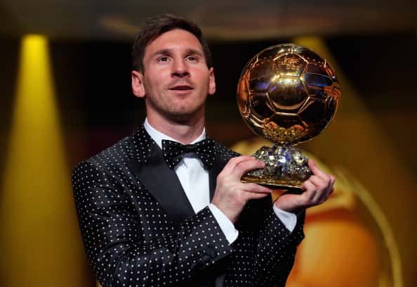 لیونل مسی - Ballon d'Or 2012