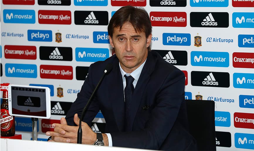 Julen Lopetegui - تیم ملی اسپانیا