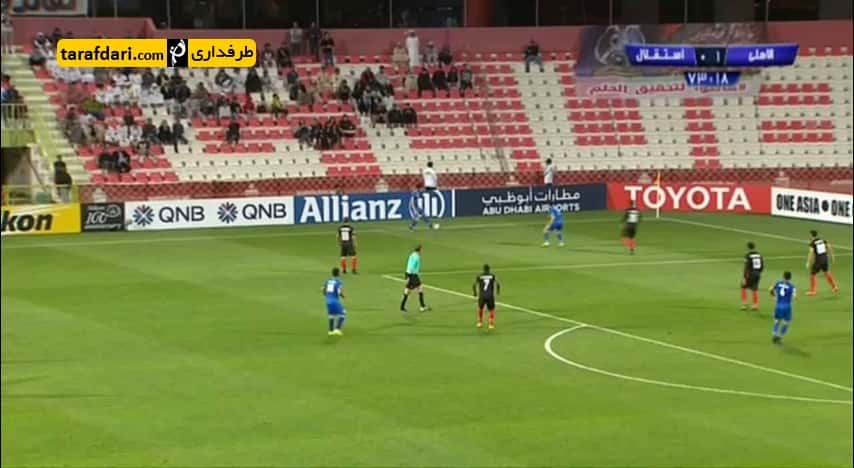 امید ابراهیمی - خسرو حیدری - الاهلی امارات
