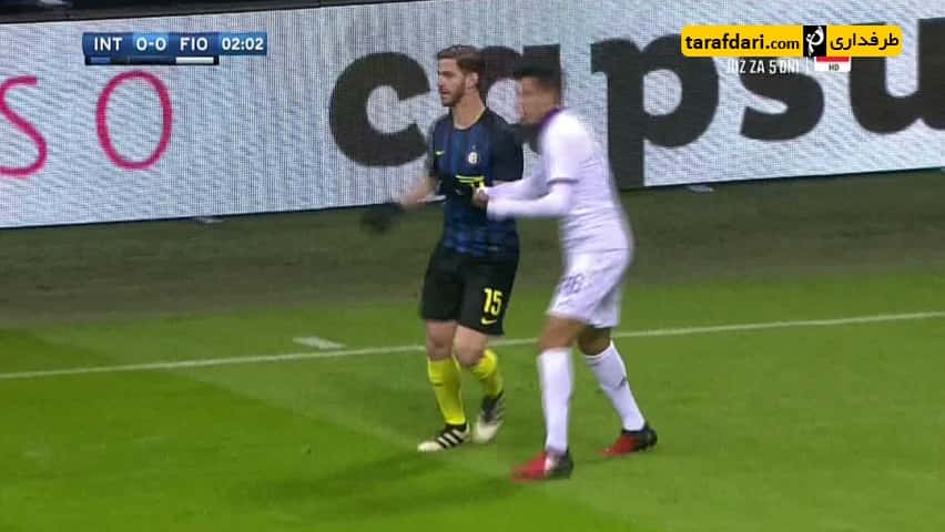 خلاصه بازی اینتر 4-2 فیورنتینا