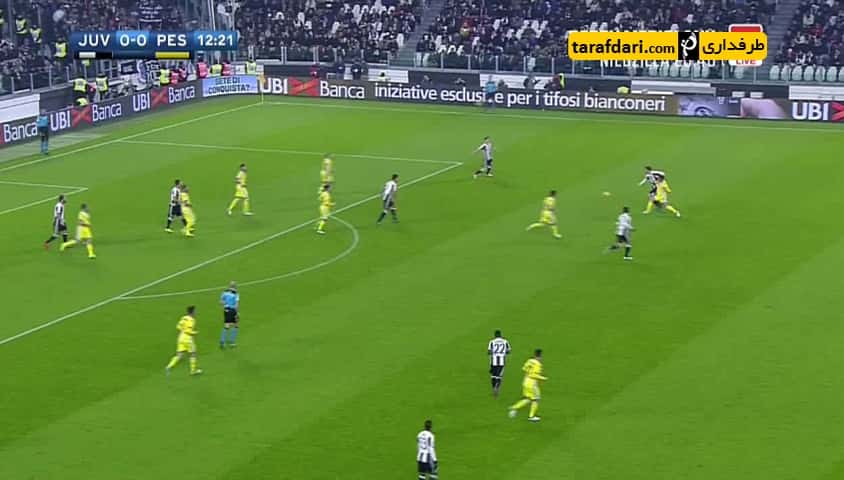 خلاصه بازی یوونتوس 3-0 پسکارا