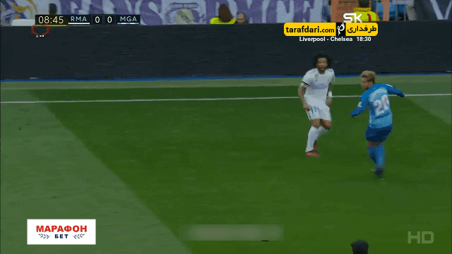 گل کریم بنزما به مالاگا (رئال مادرید 1-0 مالاگا)