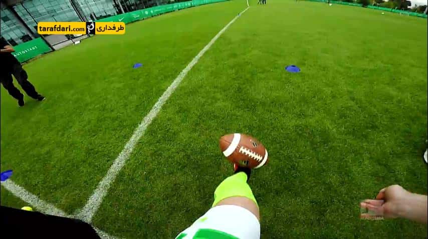ویدیو؛ چالش روپایی بازیکنان وولفسبورگ با توپ های مختلف