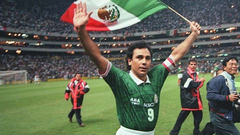 تیم ملی مکزیک - رئال مادرید - گل قیچی برگردان - Hugo Sánchez