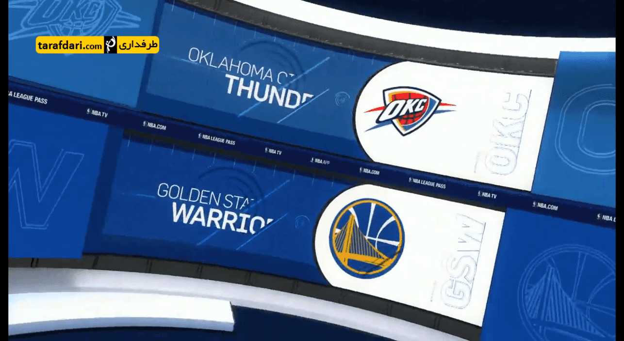 ویدیو؛ بسکتبال NBA -گلدن استیت 122-99 اوکلاهوماسیتی تاندر (3 نوامبر 2016)