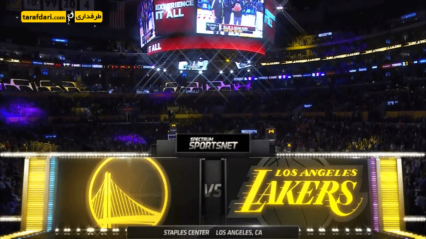 ویدیو؛ بسکتبال NBA - گلدن استیت وریرز 109-85 لس آنجلس لیکرز (95/9/6)