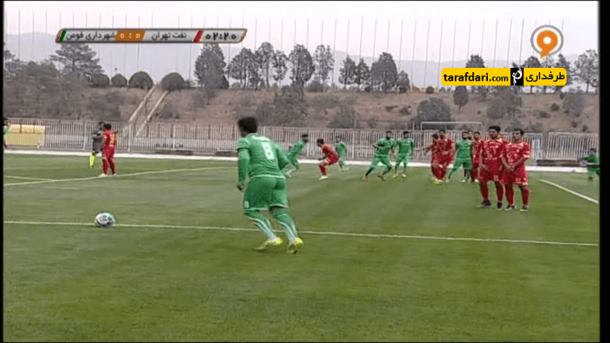 خلاصه بازی نفت تهران 4 - 0 شهرداری فومن