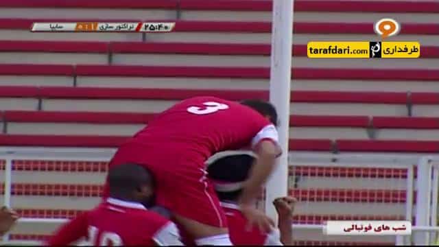 خلاصه بازی تراکتورسازی 2-0 سایپا