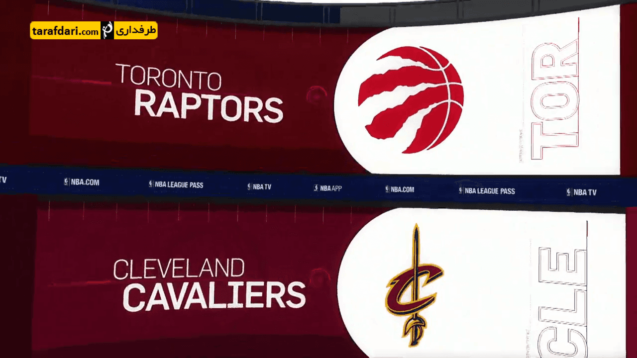 ویدیو؛ بسکتبال NBA - کلیولند کاوالیرز 121 - 117 تورنتو رپتورز (95/8/26)
