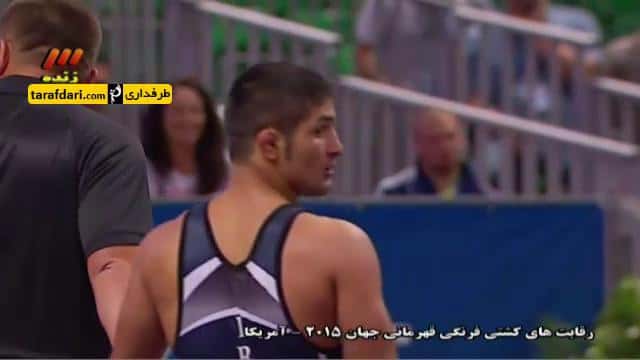 ویدیو؛ کشتی قهرمانی جهان-پیروزی سعید عبدولی برابر حریف گرجستانی