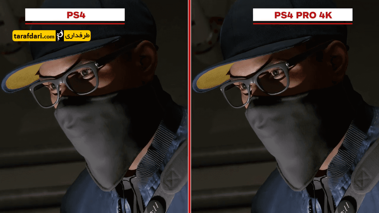ویدیو؛ مقایسه نسخه ps4 بازی watch dogs 2 با نسخه ps4 pro
