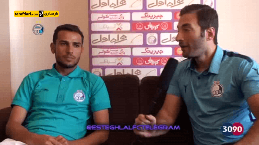 ویدیو؛ مصاحبه یعقوب کریمی با دوربین باشگاه استقلال (بخش اول)