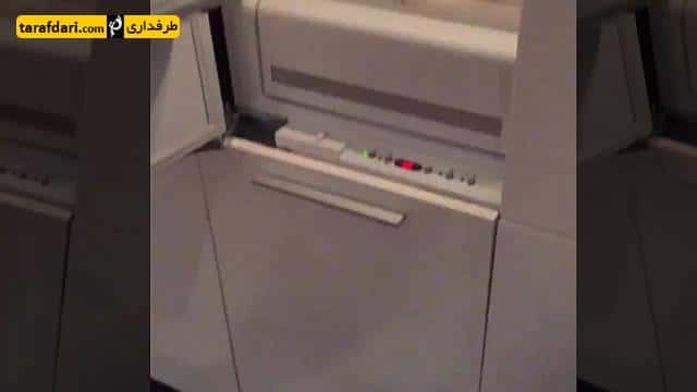 ویدیو؛ انتقال جالب پرتقال از روی زمین به یخچال توسط ستاره آرسنال